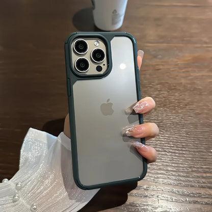 Transparent Shockproof Bumper Armor Phone Case