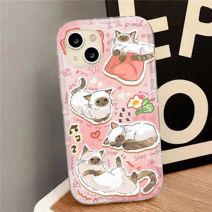 Sunglasses Cat Dog Phone Case