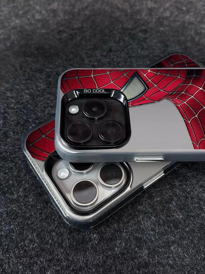 IMD Lens Circle Spider Man Cartoon Phone Case
