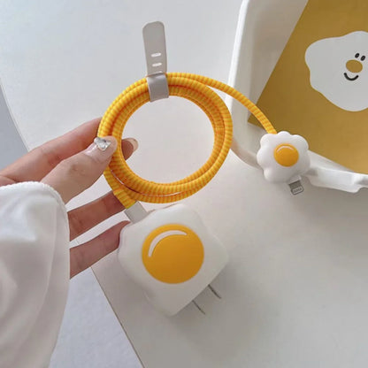 Cute 3D Ice Cream USB Cable