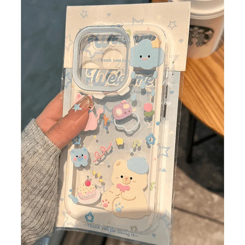 Ultra Thin Clear Transparent Soft Cover Phone Case