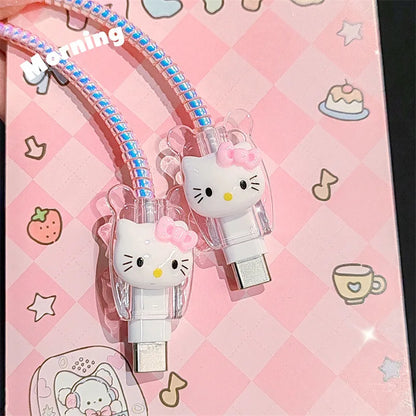 Hello Kitty Charger Data Cable IPhone