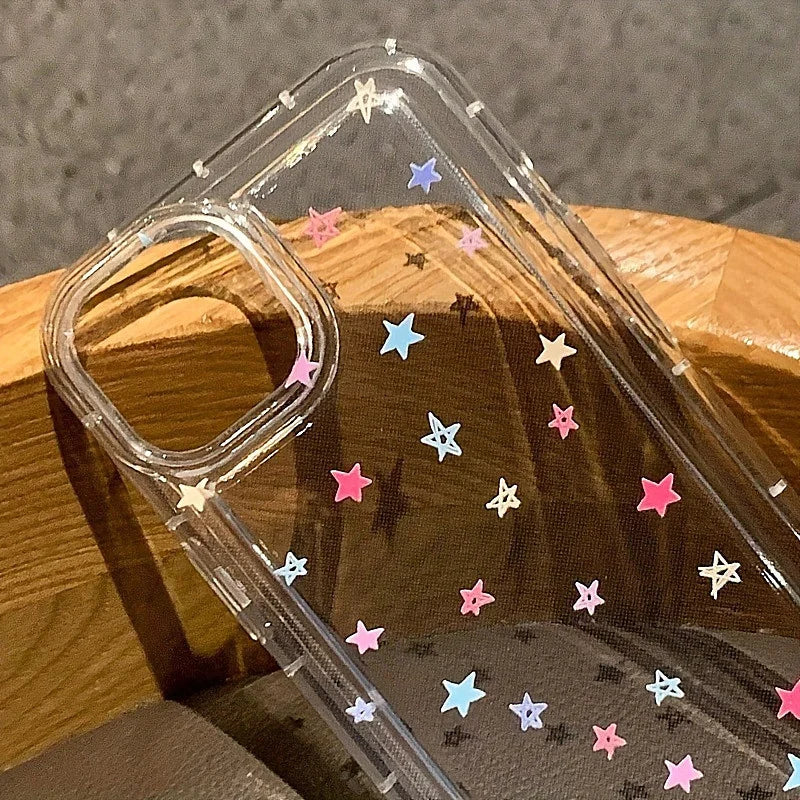 Small Flower Stars Soft Phone Case