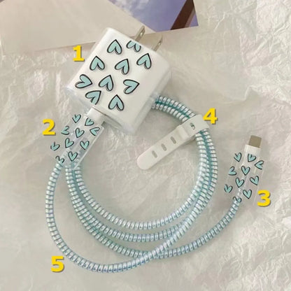 Heart Original Charger Protection Cable IPhone