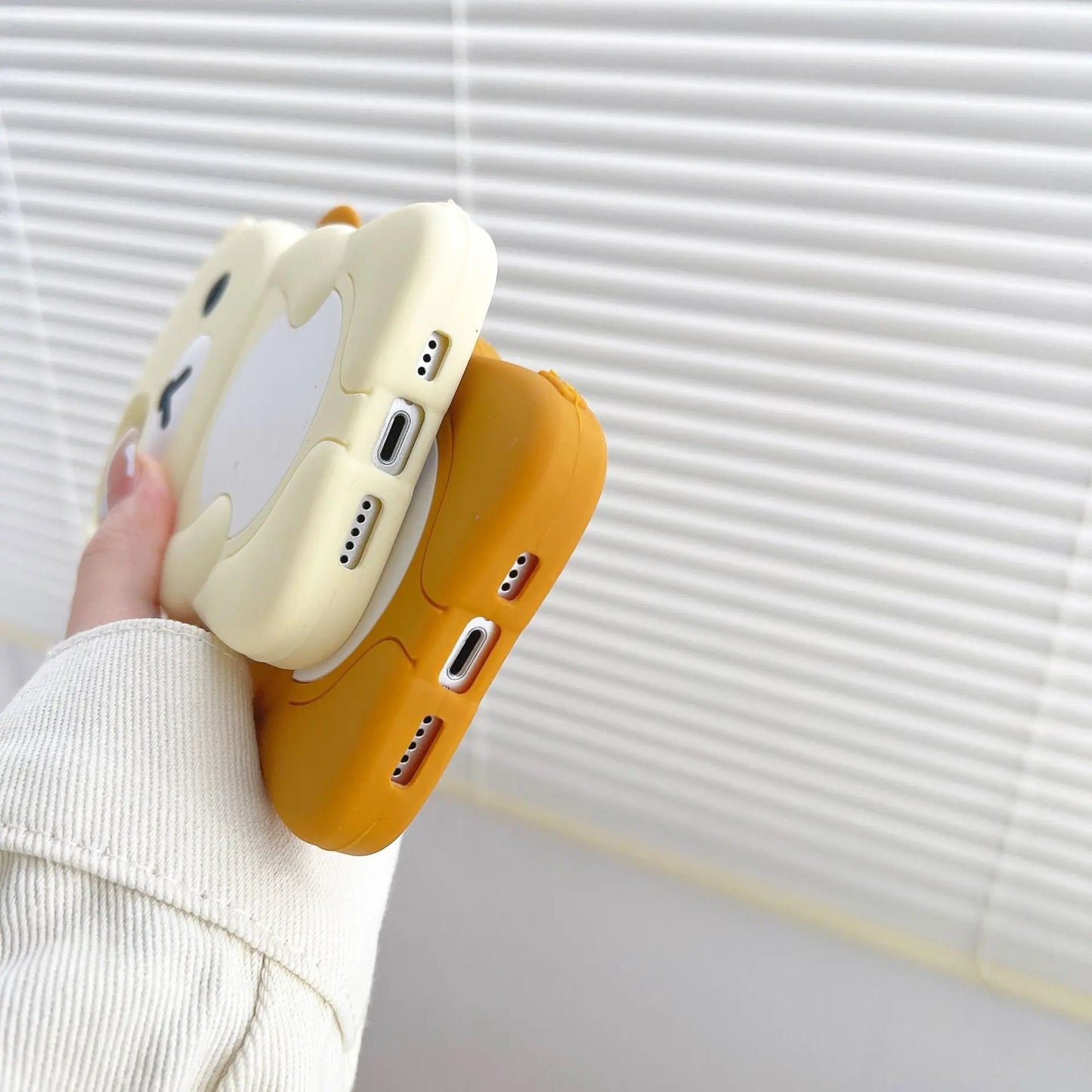 Rilakkuma Bear Silicone Soft Cover Phone Case