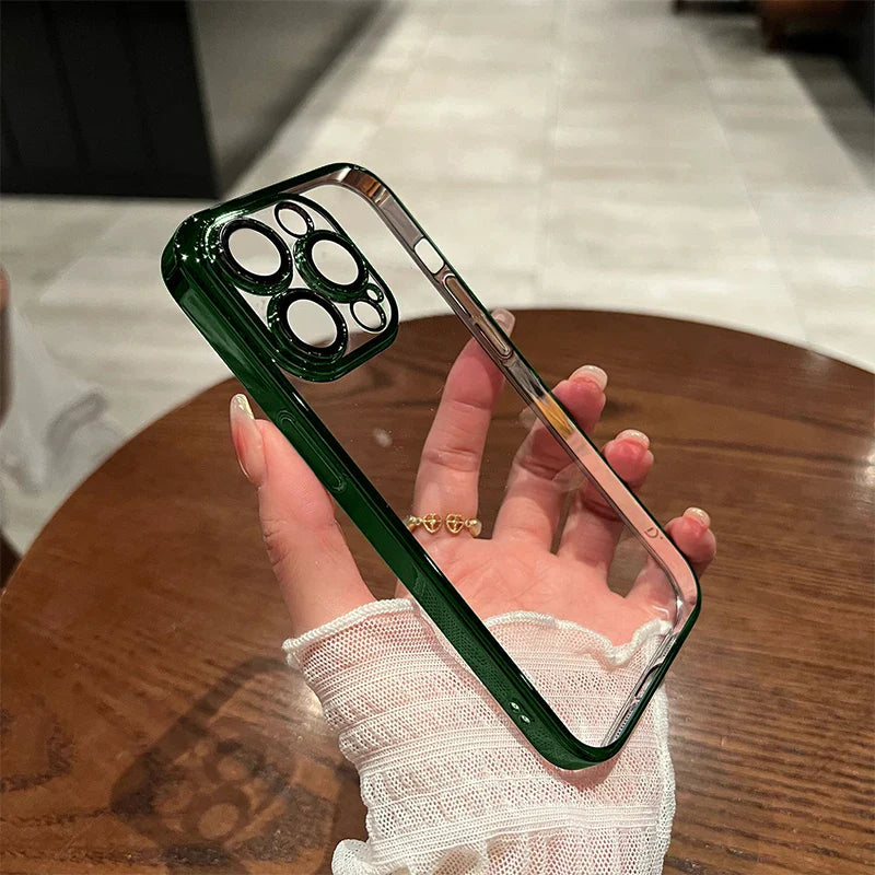 Plating Clear Phone Case