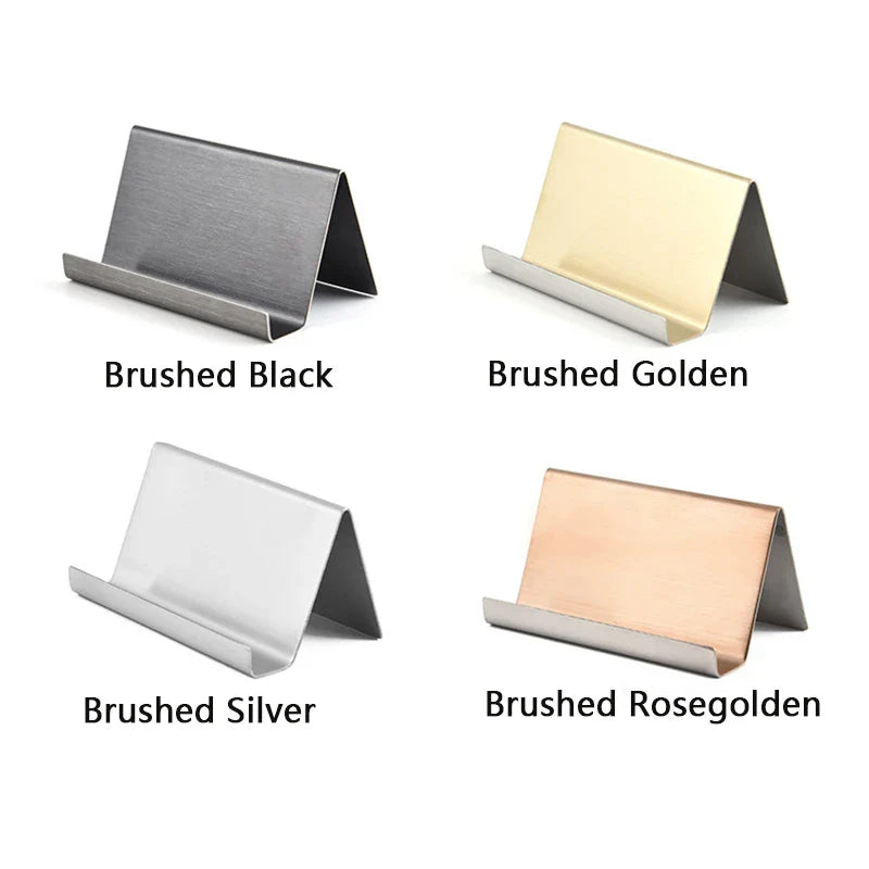 Metal Business Card Name Tag Display Rack Display Stand