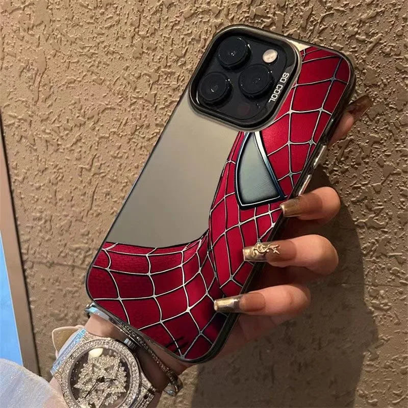 IMD Lens Circle Spider Man Cartoon Phone Case