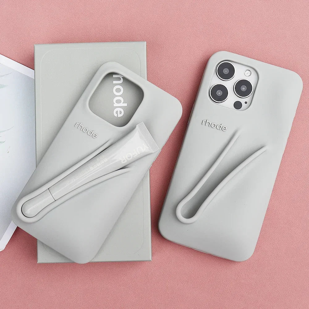 New Box Rhode Soft Silicone Phone Case