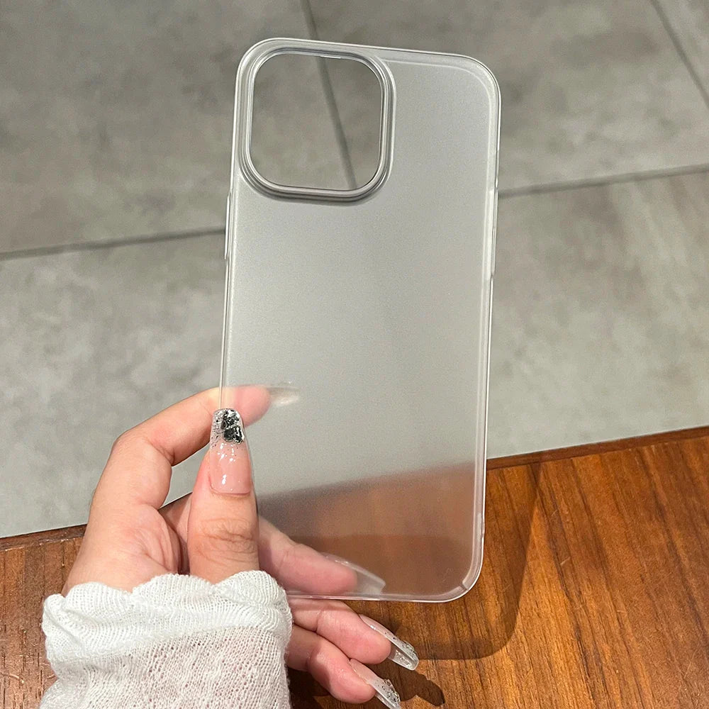 Ultra Thin Matte Translucent Phone Case