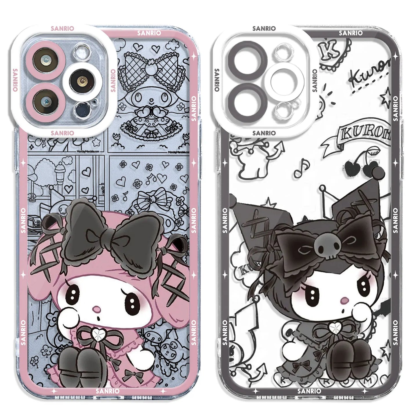 Hello Kitty Kuromi Melody Phone Case
